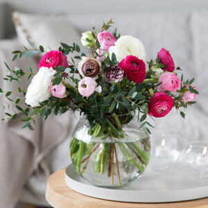 Bouquet de Renoncules pastel